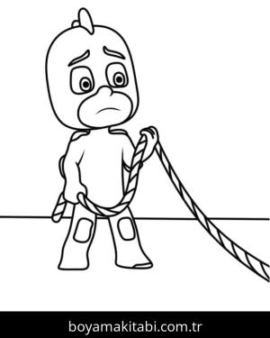 Pijamaskeliler boyama sayfası – ücretsiz yazdır, boyama etkinliği