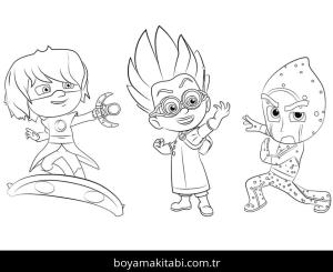 Pijamaskeliler Boyama