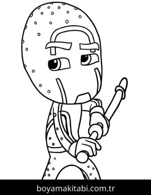 Pijamaskeliler Boyama