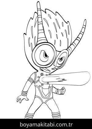 Pijamaskeliler Boyama