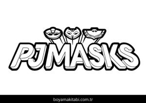 Pijamaskeliler boyama sayfası – yaratıcılık, eğlenceli etkinlik