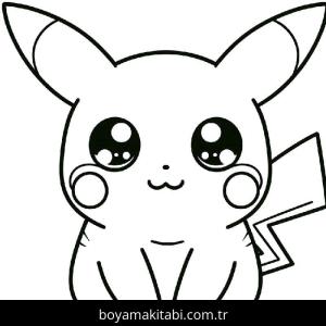 Pikachu boyama sayfası – eğlenceli etkinlik, el becerilerini geliştirir