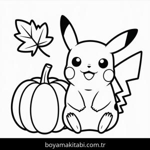 Pikachu Boyama