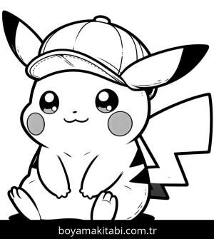 Pikachu boyama sayfası,  coloring page, , 