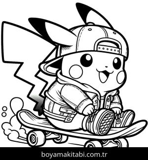 Pikachu boyama sayfası,  coloring page, , 