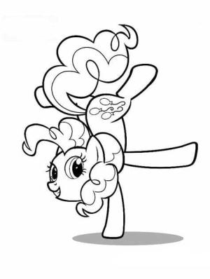 Pinkie Pie boyama sayfası,  coloring page, Çocuklar İçin Ücretsiz Pinkie Pie, 