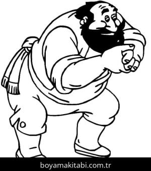 Pinokyo boyama sayfası – boyama etkinliği, çocuk aktivitesi