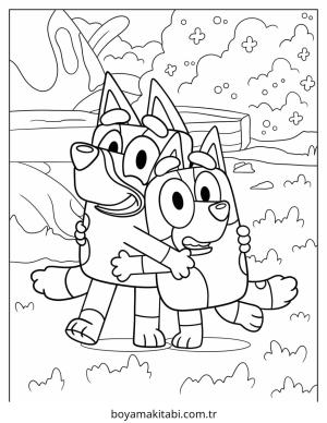 Pixel boyama sayfası – basit çizim, kolay boyama