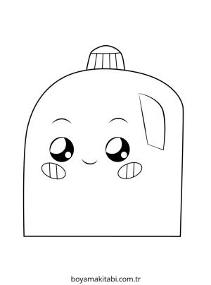 Pixel boyama sayfası – okul öncesi, evde etkinlik