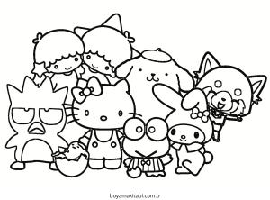 Pixel boyama sayfası – renkli çizimler, okul öncesi