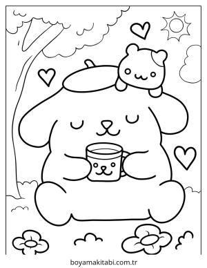 Pixel boyama sayfası – yaratıcılık, eğlenceli etkinlik