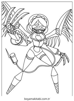 Pixel boyama sayfası – ücretsiz yazdır, boyama etkinliği