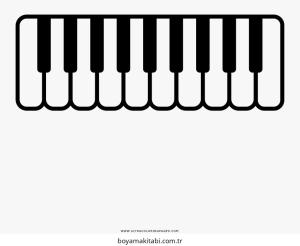 Piyano boyama sayfası – ücretsiz yazdır, boyama etkinliği