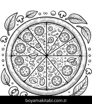 Pizza Boyama