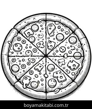 Pizza Boyama