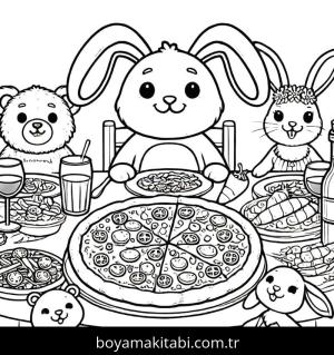 Pizza Boyama