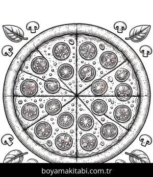 Pizza Boyama