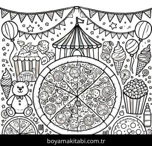 Pizza Boyama