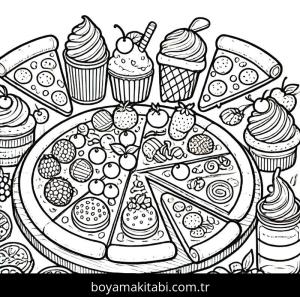 Pizza Boyama