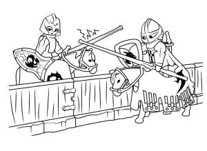 Playmobil boyama sayfası,  coloring page, Playmobil Battle’ı çiz, 