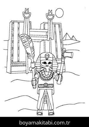 Playmobil boyama sayfası – boyama çalışması, yaratıcılığı geliştirir