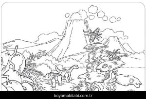 Playmobil boyama sayfası – keyifli zaman, renkli çizimler