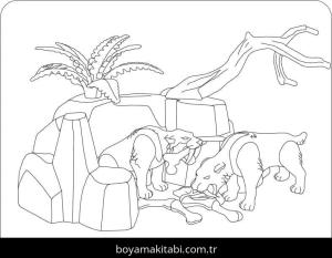 Playmobil boyama sayfası – renkli çizimler, okul öncesi