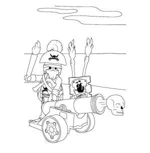 Playmobil boyama sayfası,  coloring page, Playmobil Eski Korsan Çizimi, 