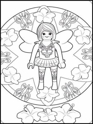 Playmobil boyama sayfası,  coloring page, Peri Playmobil’i çiz, 