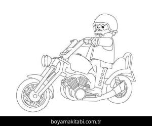 Playmobil boyama sayfası – okul öncesi, evde etkinlik