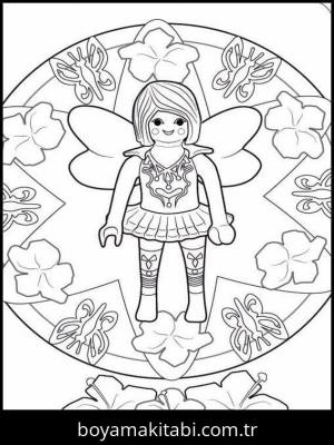 Playmobil boyama sayfası – ücretsiz yazdır, boyama etkinliği