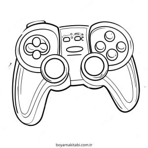 Playstation boyama sayfası – evde etkinlik, ücretsiz yazdır