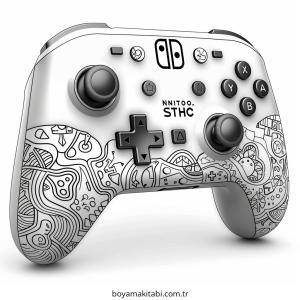 Playstation boyama sayfası – eğitici aktivite, yaratıcılık