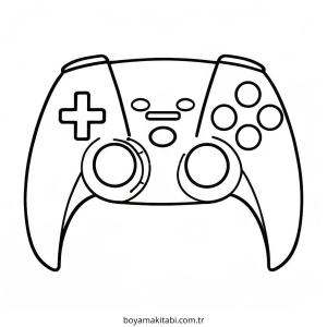 Playstation boyama sayfası – boyama çalışması, yaratıcılığı geliştirir