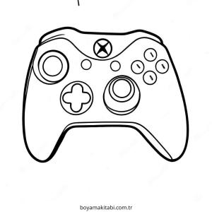 Playstation boyama sayfası – yaratıcılık, eğlenceli etkinlik