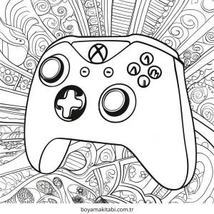 Playstation boyama sayfası – PDF indir, sevimli karakter