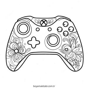 Playstation boyama sayfası – keyifli zaman, renkli çizimler