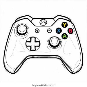 Playstation boyama sayfası – ücretsiz yazdır, boyama etkinliği