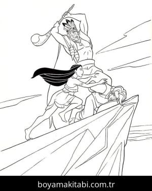 Pocahontas boyama sayfası – ücretsiz yazdır, boyama etkinliği
