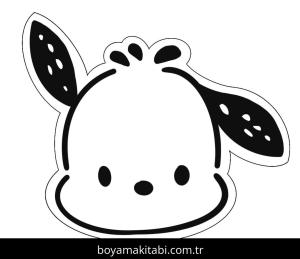 Pochacco boyama sayfası – renkli çizimler, okul öncesi