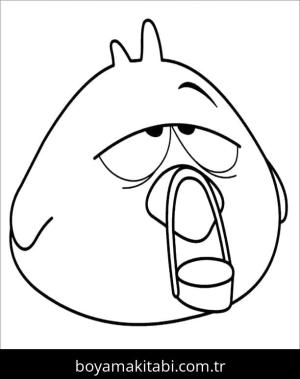 Pocoyo boyama sayfası – eğitici aktivite, yaratıcılık