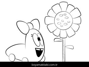 Pocoyo boyama sayfası – keyifli zaman, renkli çizimler