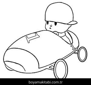 Pocoyo boyama sayfası – ücretsiz yazdır, boyama etkinliği