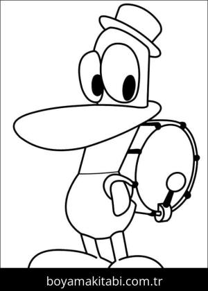 Pocoyo boyama sayfası – yaratıcılığı geliştirir, keyifli zaman