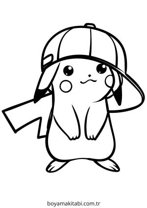 Pokemon Pikachu boyama sayfası – yaratıcılık, eğlenceli etkinlik