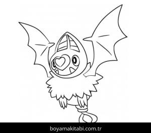 Pokemon boyama sayfası – çocuklar için, çizgi film temalı