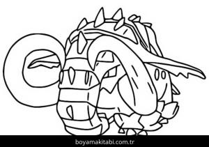 Pokemon boyama sayfası – sanatsal çalışma, çocuklar için