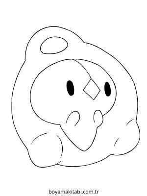 Pokemon boyama sayfası – kolay boyama, eğitici aktivite