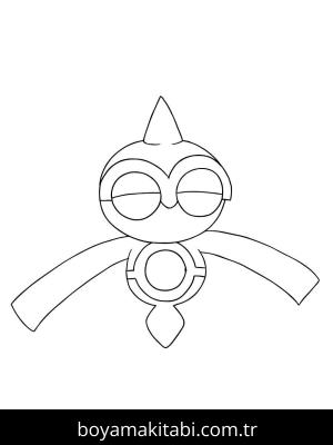 Pokemon boyama sayfası – çocuklar için, çizgi film temalı