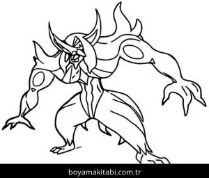 Pokemon boyama sayfası – sevimli karakter, sanatsal çalışma